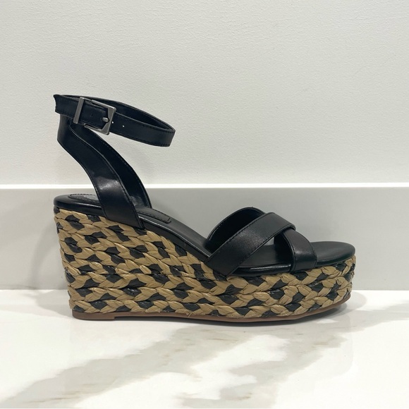 NEW Vince Camuto Fettana Espadrille Wedge Platform Sandal (size 10) - Picture 1 of 4